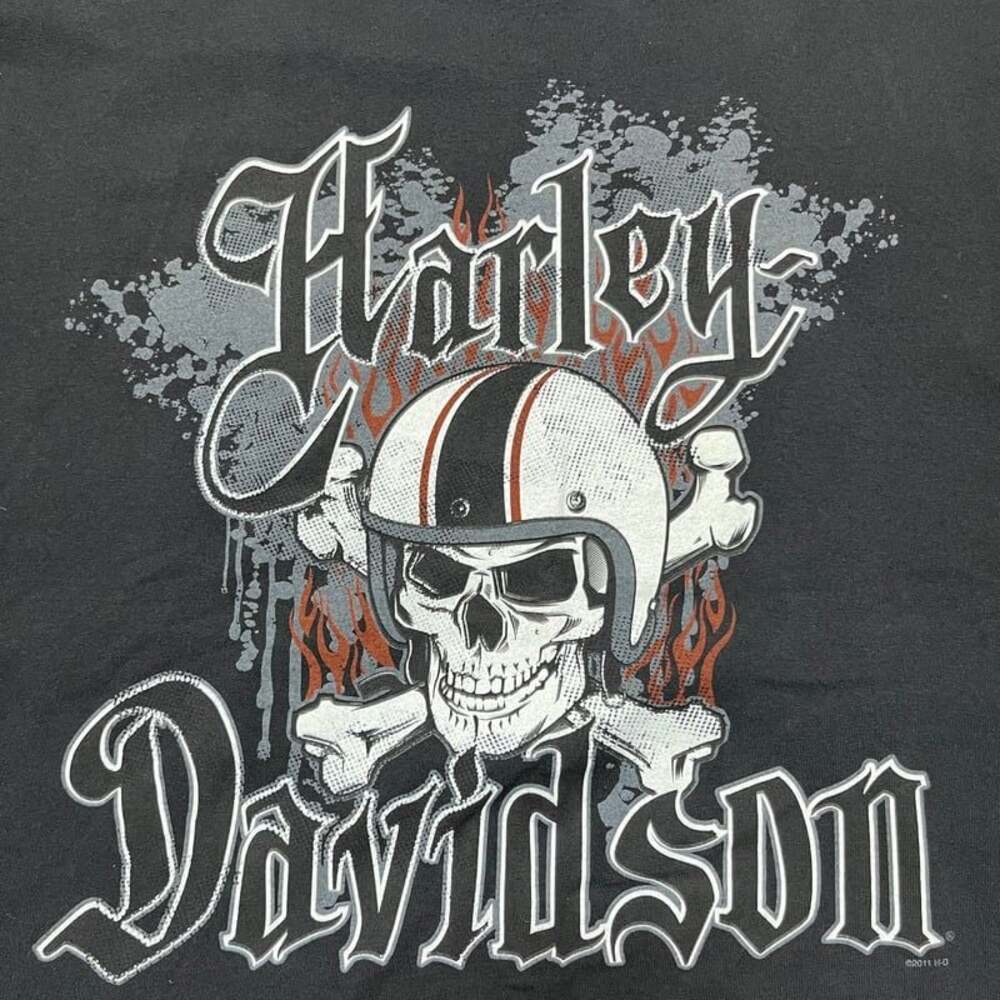 Harley-Davidson Loyal to One Skull Graphic T-Shirt
